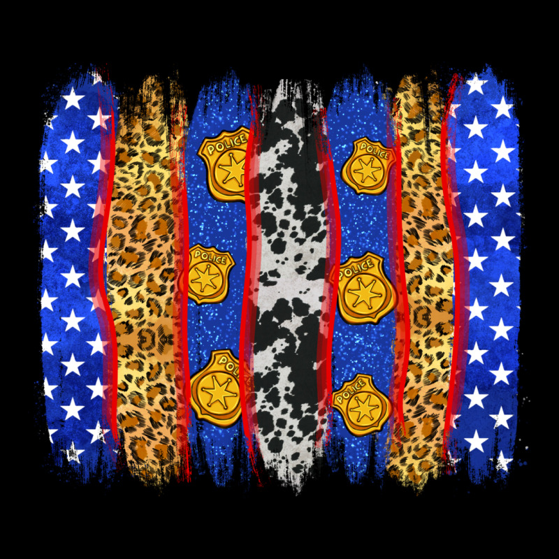 American Police Brushstrokes Premium Tee by Neo Western | Teevron