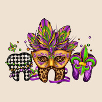 Mardi Gras Teeth Dental Assistant Urban Heavy Tee | Teevron