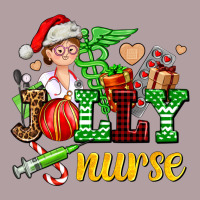 Jolly Nurse With Christmas Element Vintage Hoodie | Teevron