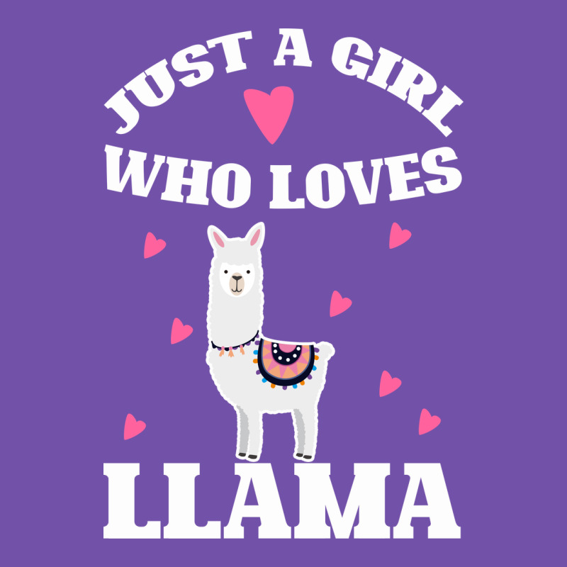 Llama Just A Girl Who Loves Llamas Premium Sweatshirt by Bettercallsaul | Teevron