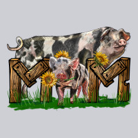 Western Mom With Spotted Pig And Baby Pig Heavyweight Sweatshirt | Teevron