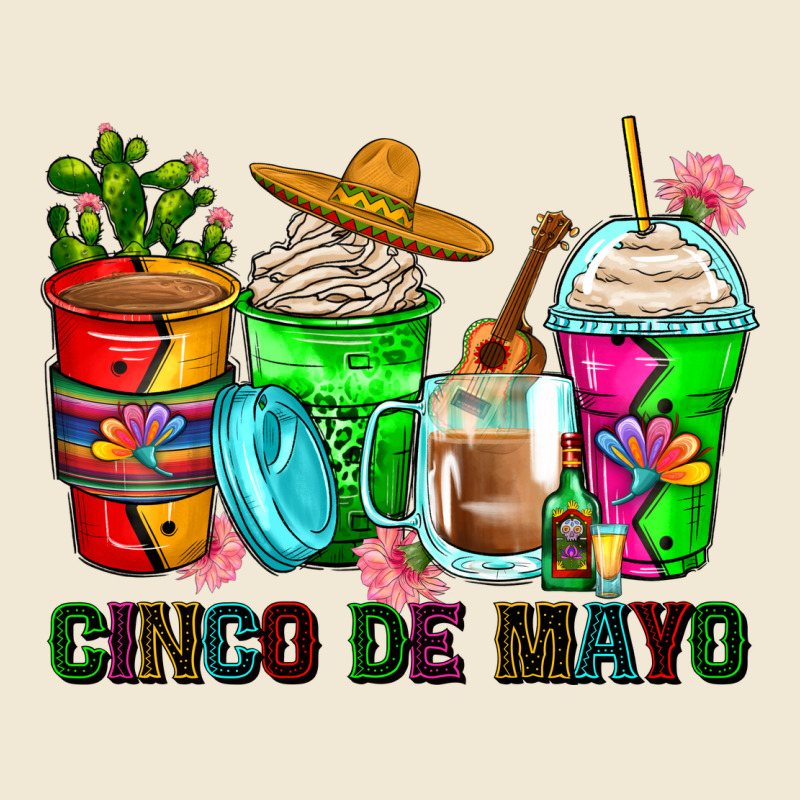 Cinco De Mayo Coffee Cups Ladies Tee by Zillion Design Studio | Teevron