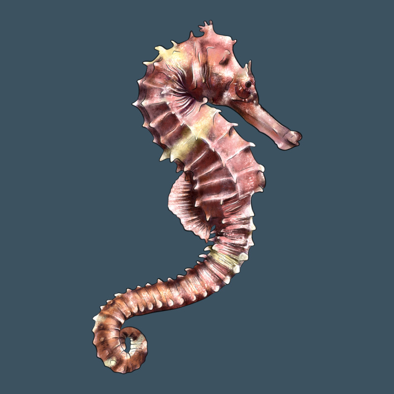Pink Seahorse Urban Heavy Tee by LillyAllenDesigns | Teevron