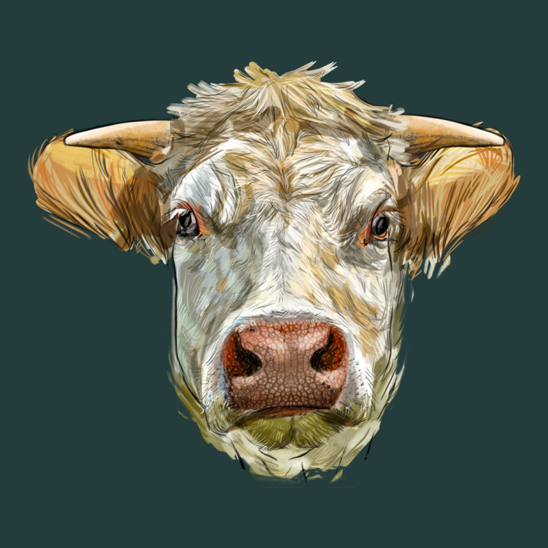 Charolais Bull Face Classic Tee by LillyAllenDesigns | Teevron
