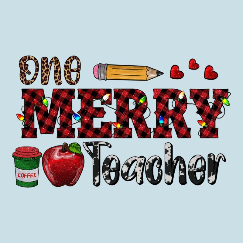 One Merry Teacher Ladies Tee by RanaPortraitStore | Teevron