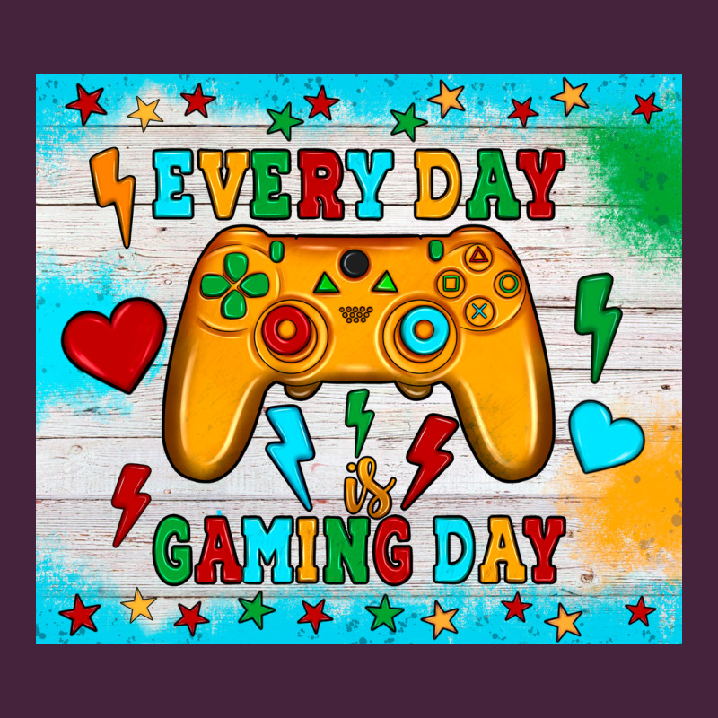 Every Day Is Gaming Day Long Sleeve Tee by JahusDesignShop | Teevron
