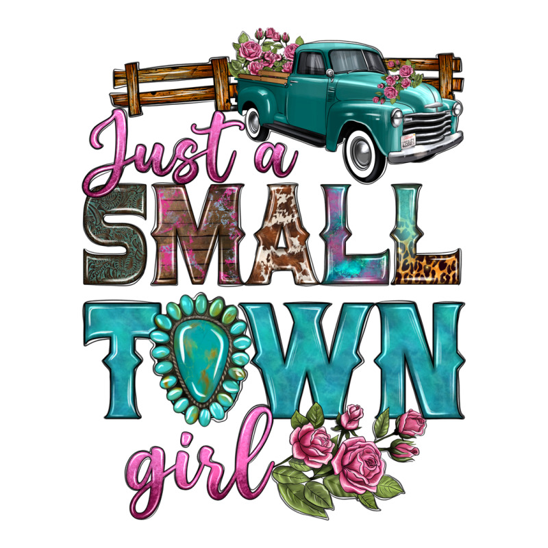 Just A Small Town Girl With Truck Zipper Hoodie by BundleAndBundleShop | Teevron