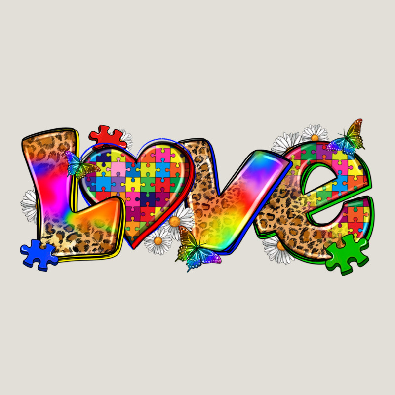 Love Autism Heavy Core Tee by Zillion Design Studio | Teevron