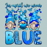 In April We Wear Blue Autism Gnomes Heavy Core Tee | Teevron