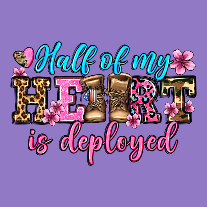 Half Of My Haert Is Deployed Olivia Urban Hoodie by OliviaCreatesArt | Teevron