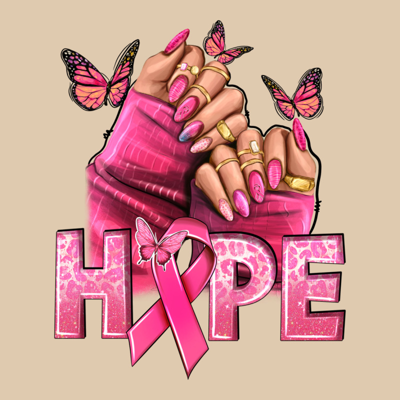 Hope Cancer Nails Heavyweight Sweatshirt by NancyCooperArtShop | Teevron