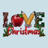 Love Christmas Teacher Ladies Tee | Teevron