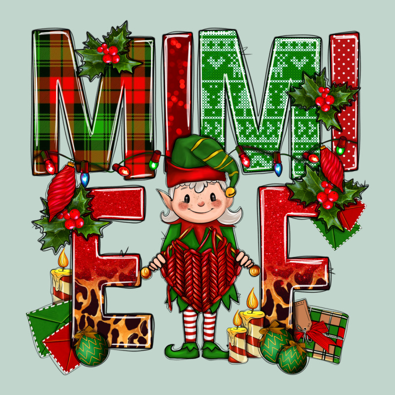 Mimi Elf With Knitting Christmas Zipper Hoodie by BundleAndBundleShop | Teevron