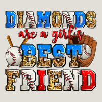 Diamonds Are A Girl's Best Friend Baseball Heavy Core Tee | Teevron