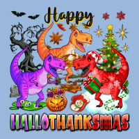 Happy Hallothanksmas Dinosaur Premium Hoodie | Teevron