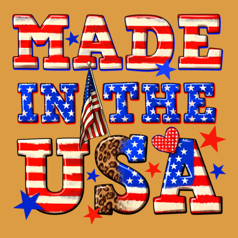 Made In The Usa Urban Heavy Tee by NancyCooperArtShop | Teevron