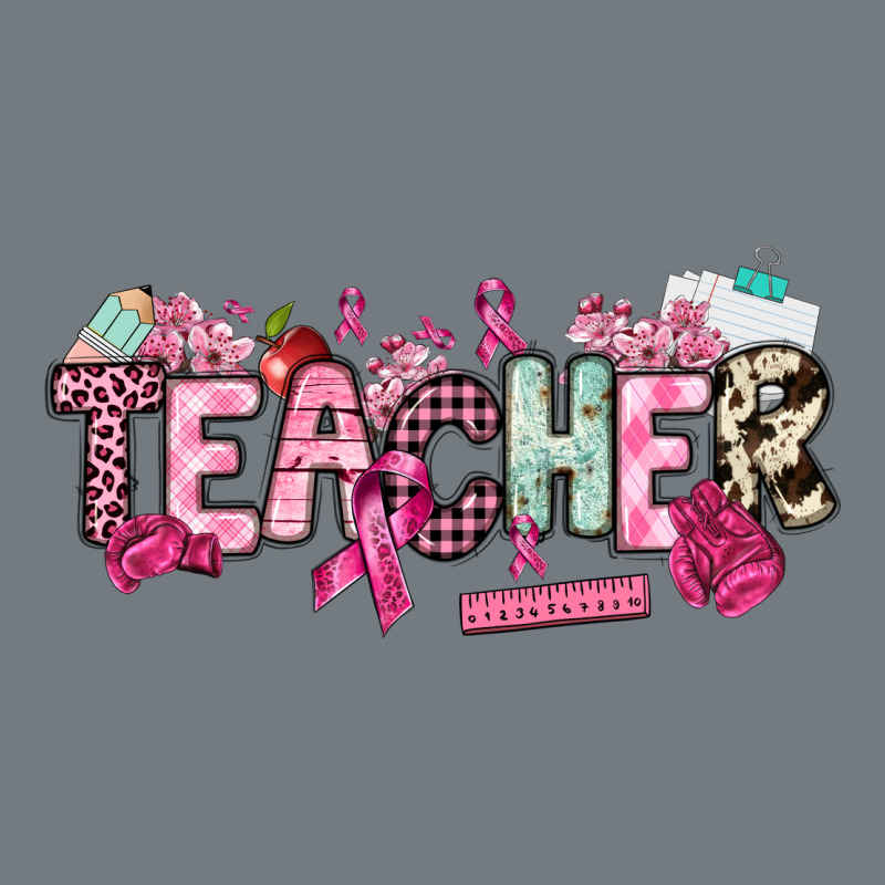 Cancer Awareness Teacher Heavyweight Sweatshirt by NancyCooperArtShop | Teevron