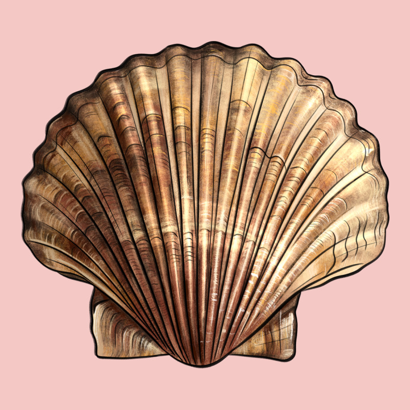 Japanese Scallop Shell Urban Heavy Tee by LillyAllenDesigns | Teevron