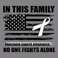 No One Fights Alone Pancreatic Cancer Awareness Heavyweight Hoodie | Teevron