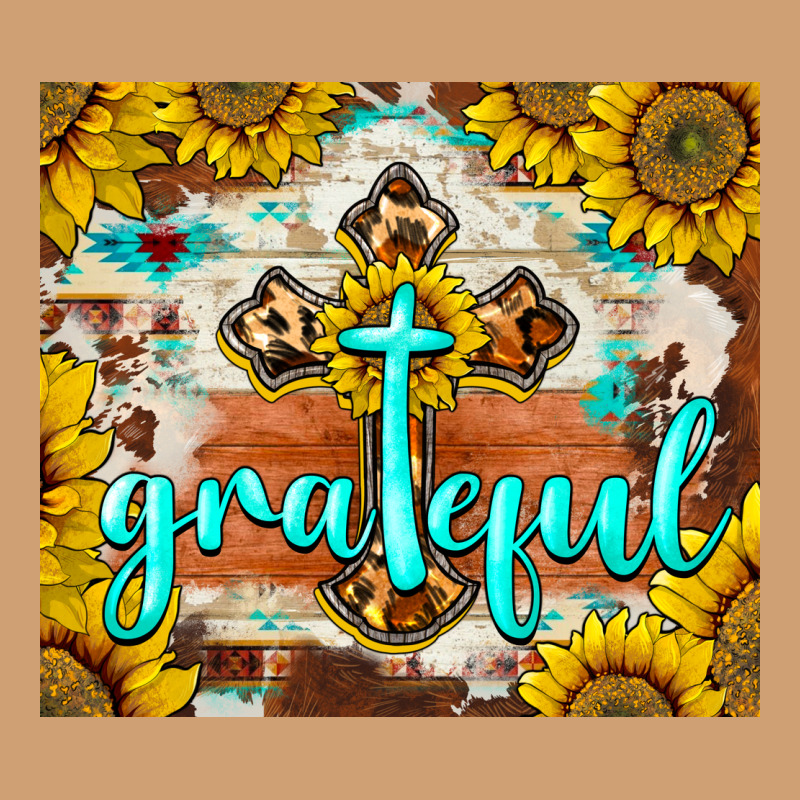 Grateful Cross Vintage Tee by BarkalooDesign | Teevron
