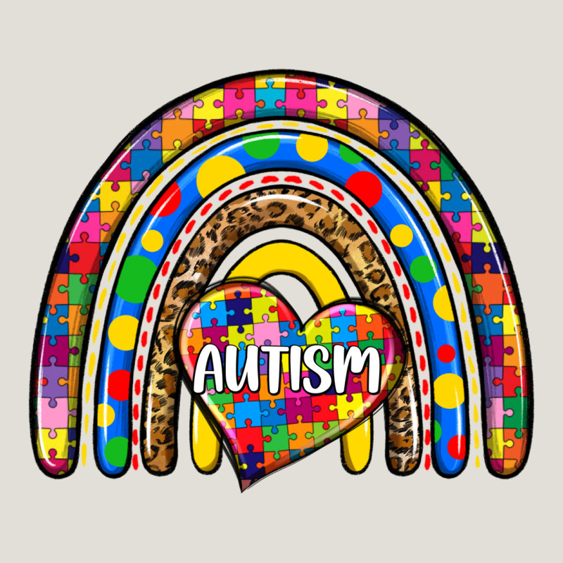 Autism Rainbow Heavy Core Tee by Zillion Design Studio | Teevron