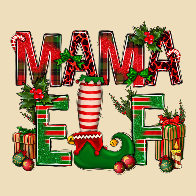 Christmas Mama Elf Premium Hoodie by NancyCooperArtShop | Teevron