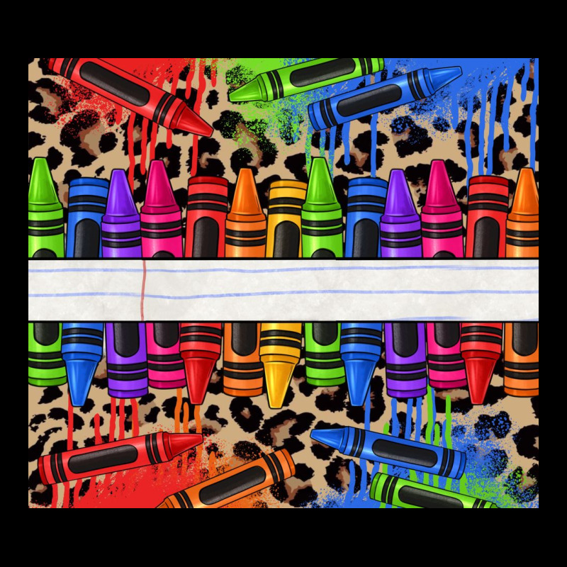 Personalized Crayons Heavy Core Tee by texasbilliewilder | Teevron