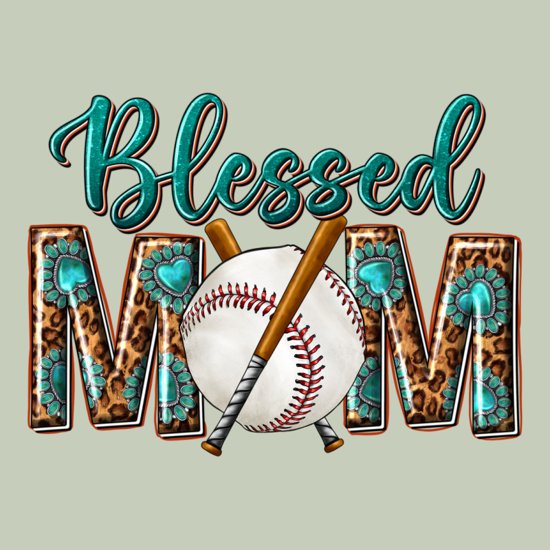 Western Blessed Mom With Baseball Ladies Tee by texasbilliewilder | Teevron