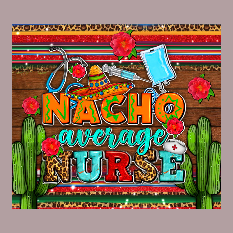 Nacho Average Nurse With Roses Vintage Hoodie by AdoDesignShop | Teevron