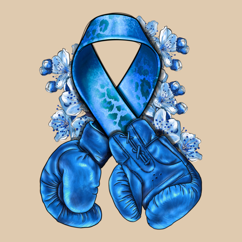 Blueribbon With Boxing Gloves Heavyweight Sweatshirt by NancyCooperArtShop | Teevron