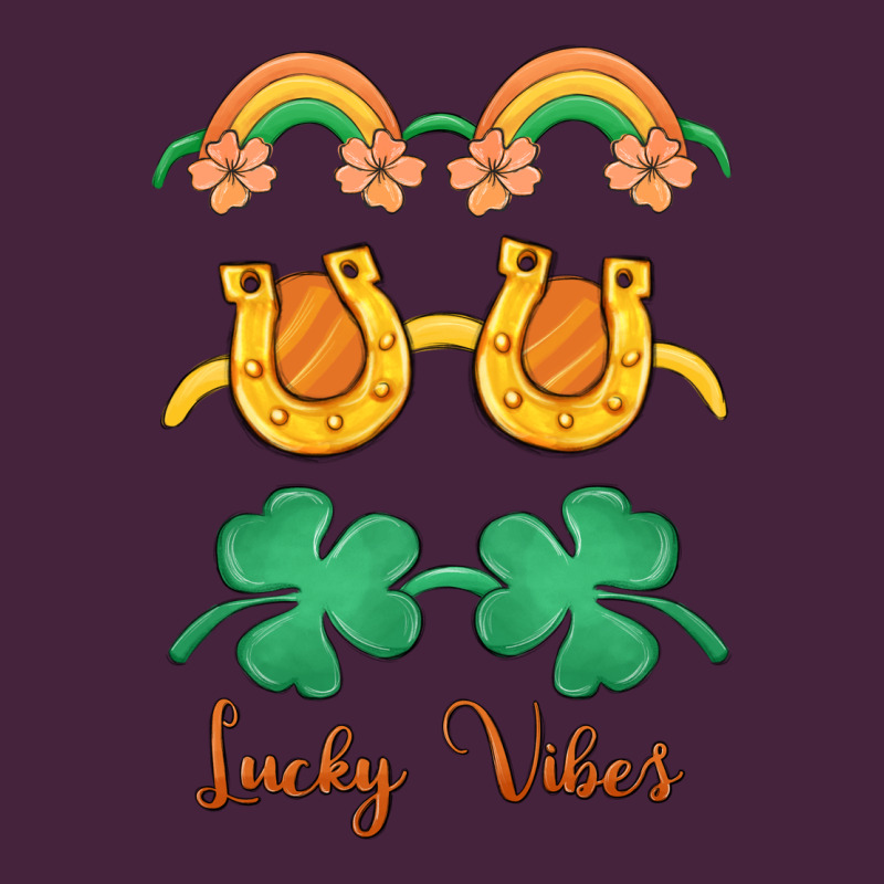 Lucky Vibes St. Patrick's Day Long Sleeve Tee by MaliasSmallBusiness | Teevron