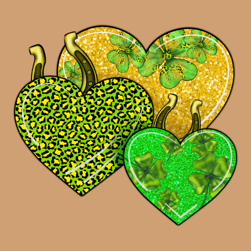 St Patricks Day Hearts Vintage Tee by AdoDesignShop | Teevron