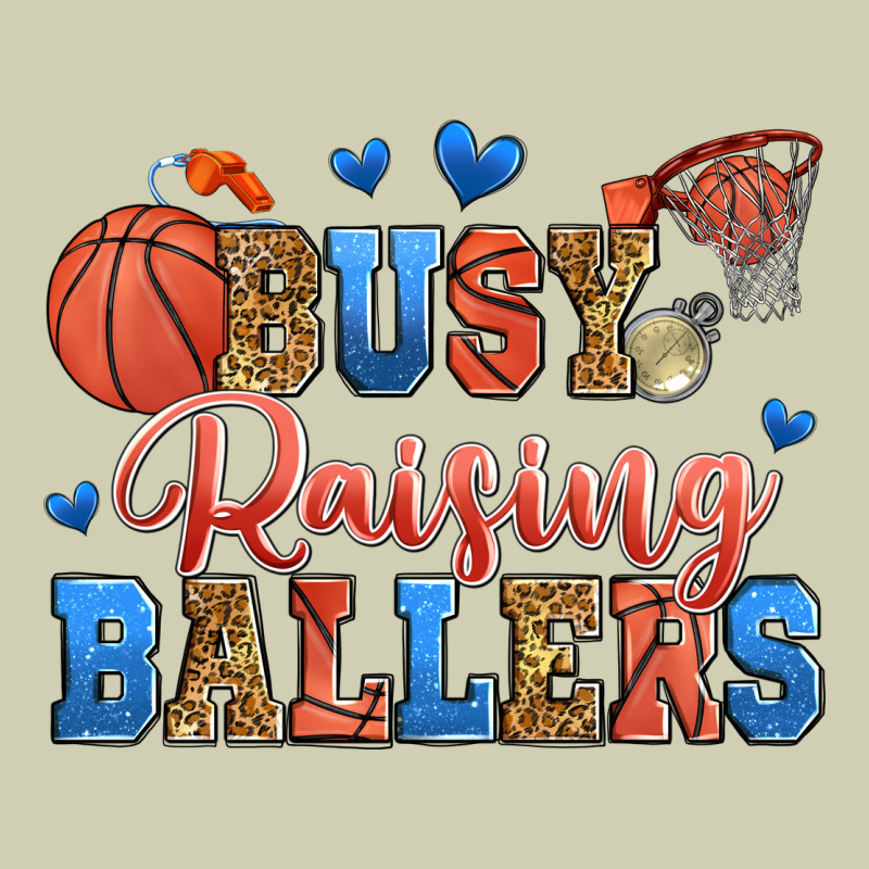 Busy Raising Ballers Basketball Heavy Core Tee by Zillion Design Studio | Teevron