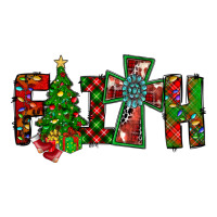 Christmas Faith With Cross Premium Tee | Teevron