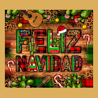 Feliz Navidad Christmas Cactus Leopard Premium Hoodie | Teevron