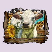 Charolais Heifer With Western Background Classic Tee | Teevron