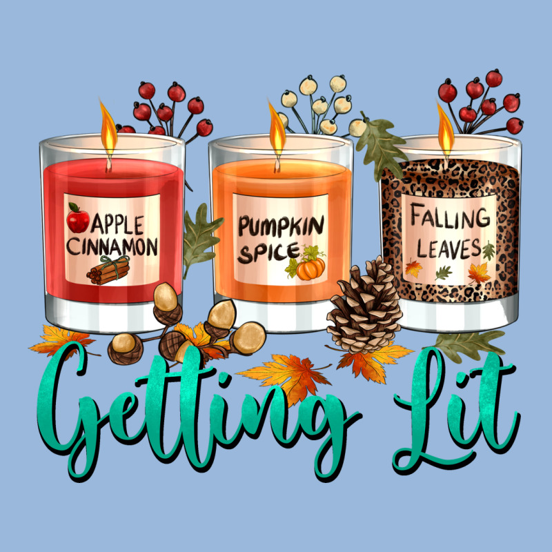 Candles With Fall Getting Lit Premium Hoodie by texasbilliewilder | Teevron