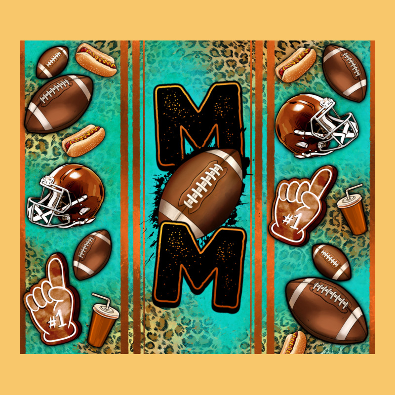 American Football Mom Vintage Hoodie by Jasminsmagicworld | Teevron