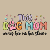 This Dog Mom Wears Her Heart On Her Sleeve Long Sleeve Tee | Teevron