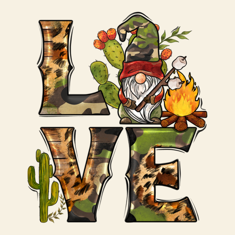 Love Camping Gnome Vintage Tee by BarkalooDesign | Teevron
