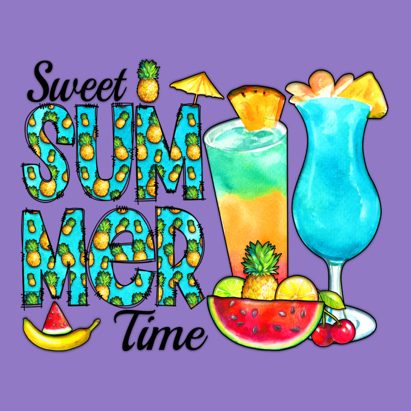 Sweet Summer Time Pineapple Urban Hoodie by CowCowDesign | Teevron