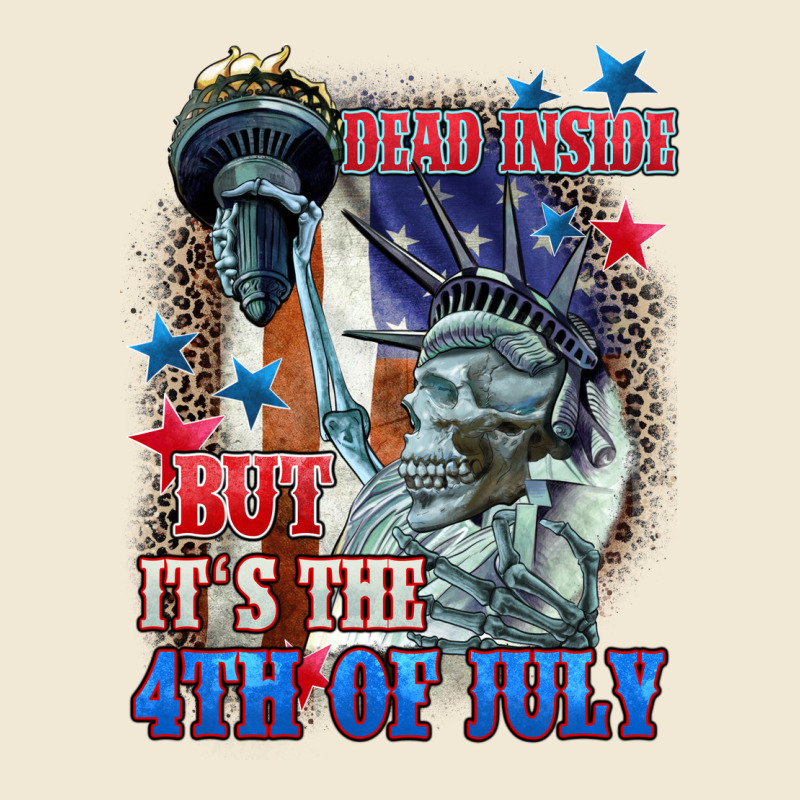 Dead Inside But It's The 4th Of July Premium Tee by CowGirlArtShop | Teevron