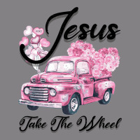 Leopard Floral Pink Car Jesus Take The Wheel Heavyweight Hoodie | Teevron
