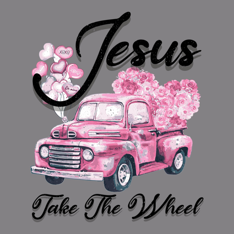 Leopard Floral Pink Car Jesus Take The Wheel Heavyweight Hoodie by Bettercallsaul | Teevron
