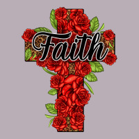 Faith Floral Cross Vintage Tee | Teevron