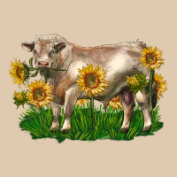Charolais Bull With Sunflowers Classic Tee | Teevron