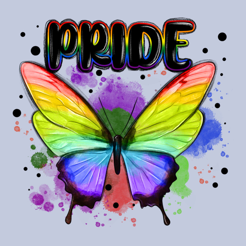Rainbow Butterfly Pride Lgbtq Long Sleeve Tee by MaliasSmallBusiness | Teevron