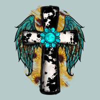 Cross Gemstone Wings Heavy Core Tee | Teevron