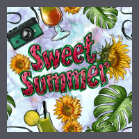 Sweet Summer Seamless Pattern Vintage Hoodie | Teevron