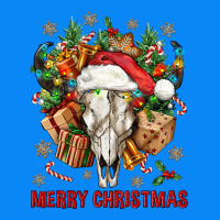 Merry Christmas With Bull Skull Zipper Hoodie | Teevron